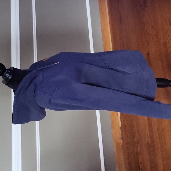 CARHARTT Navy Blue Size Medium Relaxed Fit Hoodie - Picture 7 of 11